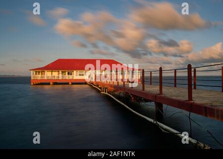 Laguna de Leche, Moron, Ciego de Avila, Cuba, North America Stock Photo