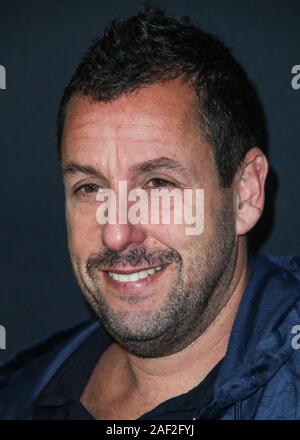 Hollywood, United States. 11th Dec, 2019. HOLLYWOOD, LOS ANGELES, CALIFORNIA, USA - DECEMBER 11: Actor Adam Sandler arrives at the Los Angeles Premiere Of A24's 'Uncut Gems' held at the ArcLight Cinerama Dome on December 11, 2019 in Hollywood, Los Angeles, California, United States. (Photo by Xavier Collin/Image Press Agency) Credit: Image Press Agency/Alamy Live News Stock Photo