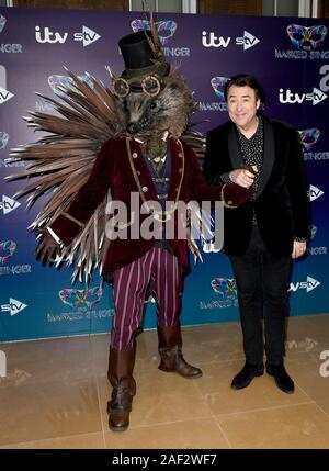 Jonathan Ross attending The Masked Singer press launch held at The Mayfair Hotel, London. Stock Photo