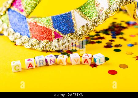 Festive background with colorful gift presents Stock Photo
