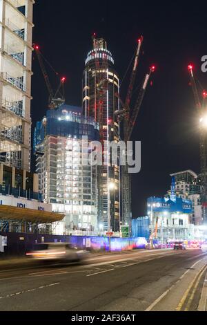 R&F Properties UK - Vauxhall Square development under construction Stock Photo