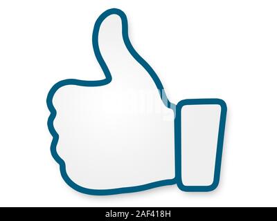 Thumbs Up Sign Stock Photo