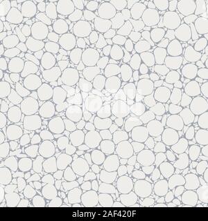 Smooth silhouette of pebbles floor graphic print Stock Vector