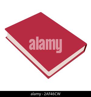 book flat image. Isolated stock vector illustration Stock Vector