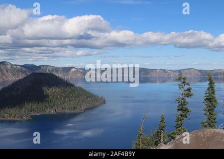 Crater Lake Stock Photo