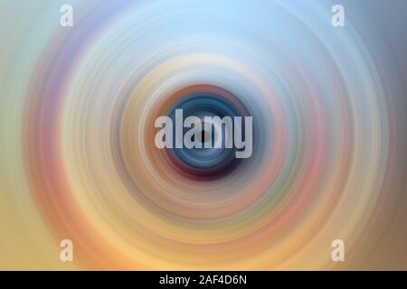 Abstract image. Concentric circles around central point. Flash Light. Designer background. Stock Photo