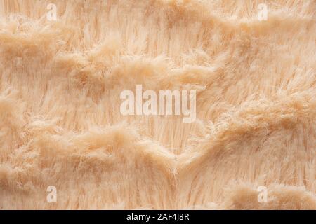 Faux Fur Texture Close Up Background