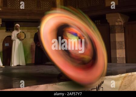 Traditional Spinning Dance Stock Photo