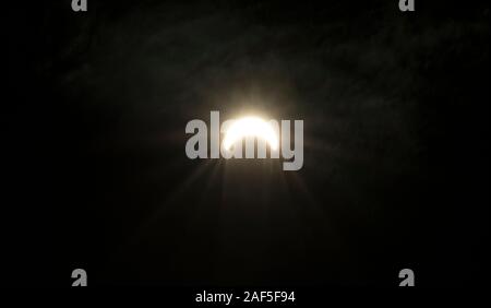 Solar Eclipse Stock Photo