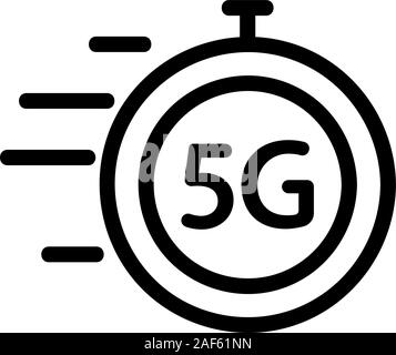 wifi connection icon vector. Isolated contour symbol illustration Stock Vector