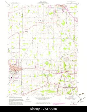 Crestline, Ohio, map 1960, 1:24000, United States of America by ...