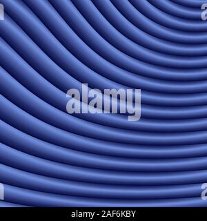 Classic Blue abstract gradient zig zag background with lines. Fabric waves vortex print. Modern graphic texture. Geometric template. Textile pattern. Stock Vector