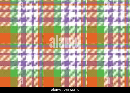 Tartan scotland seamless plaid pattern vector. Retro background fabric. Vintage check color square geometric texture for textile print, wrapping paper Stock Vector