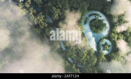 Clean top view of the day time city map with street and river, Blank urban  imagination map, vector illustration Stock Photo - Alamy