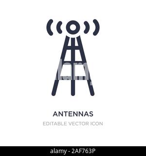 Satellite With Antennas Icon Illustration Stock Vector Image & Art - Alamy
