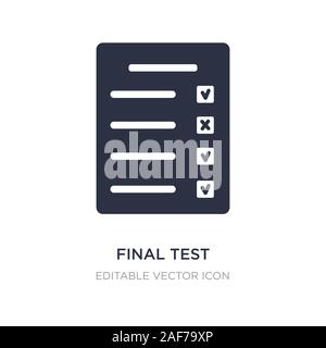 Final check concept icon Stock Vector Image & Art - Alamy