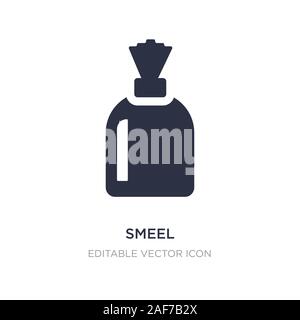 smeel icon on white background. Simple element illustration from Fashion concept. smeel icon symbol design. Stock Vector