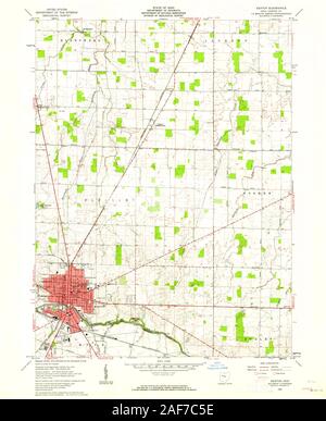 Usgs Topo Map Ohio Oh Kenton 225479 1961 24000 Restoration 2af7c5e 