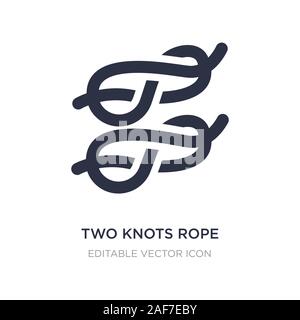 Rope icon. Simple element from digital disruption collection. Line Rope ...