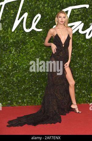 Photo Must Be Credited ©Alpha Press 079965 02/12/2019 Stella Maxwell The Fashion Awards 2019 At The Royal Albert Hall London Stock Photo