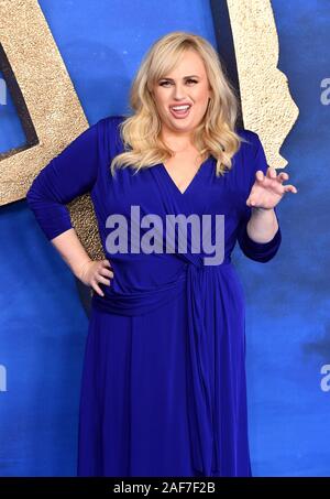 Rebel Wilson attending the Cats Photocall held at The Corinthia Hotel, London. Stock Photo