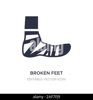 Bandage icon simple vector. Broken fracture. Doctor hurt Stock Vector ...