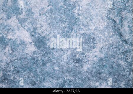 Classic blue antique Stone Texture with dent and scratches. Stone Texture of medieval wall Stock Photo