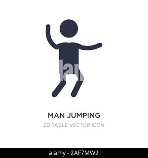 pictogram man jumping up concept Stock Vector Image & Art - Alamy
