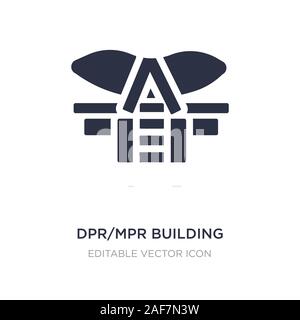 Dpr mpr Simple vector icon. Illustration symbol design template for web ...