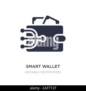 Smart Wallet icon. Simple illustration from wireless devices collection ...
