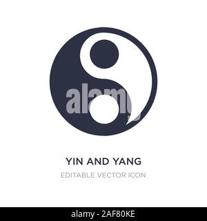 Taoism Simple vector icon. Illustration symbol design template for web ...