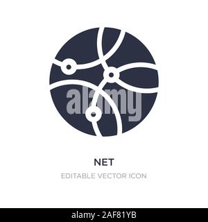 Net Simple vector icon. Illustration symbol design template for web ...
