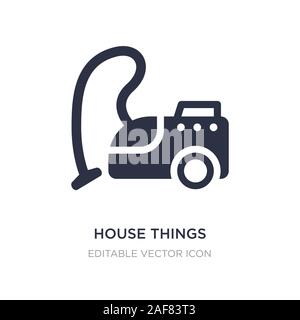 house things icon on white background. Simple element illustration from Tools and utensils concept. house things icon symbol design. Stock Vector