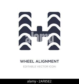 wheel alignment icon web design logo set collection in vector Stock ...