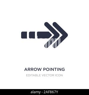 arrow pointing right inside circle icon Stock Vector Image & Art - Alamy