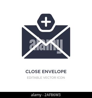 Close envelope icon simple vector. Mail letter. Post open Stock Vector ...