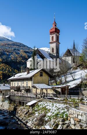 Italy, South Tyrol, Bozen, Brenner motorway, elevated view Stock Photo ...