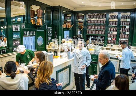 Chocolateria San Gines, Madrid, Spain Stock Photo