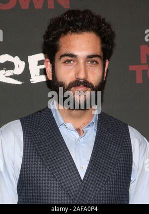 Hollywood, Ca. 13th Dec, 2019. Justin Benjamin, at Mob Town Los Angeles Premiere at The Los Angeles Film School in Hollywood, California on December 13, 2019. Credit: Faye Sadou/Media Punch/Alamy Live News Stock Photo