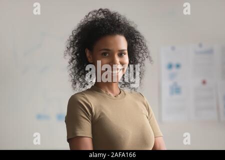 Headshot of an african american business woman, CEO, finance, law,  attorney, legal, representative Stock Photo