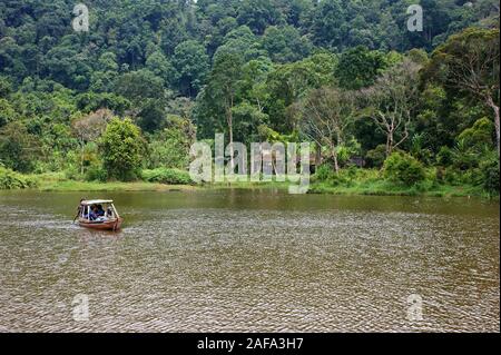 Situ Gunung Lake, Sukabumi, West Java, Indonesia Stock Photo