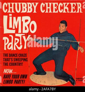 Limbo Party - Chubby Checker - Vintage vinyl album cover Stock Photo