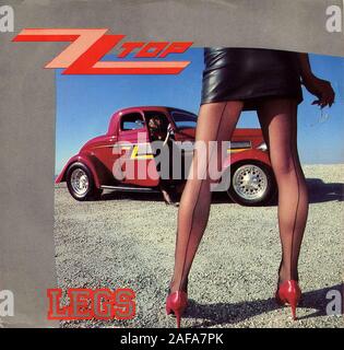 ZZ Top - Legs - Vintage vinyl album cover Stock Photo