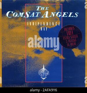 The Comsat Angels - Independence Day - Vintage vinyl album cover Stock Photo