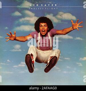 Leo Sayer - Endless Flight - Vintage vinyl record cover Stock Photo 