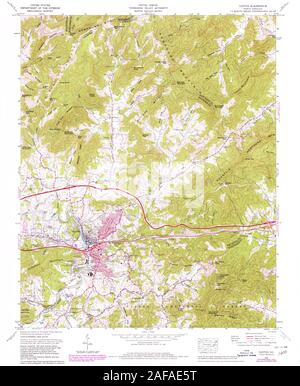 Canton, North Carolina, map 1967, 1:24000, United States of America by ...