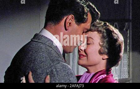 MAGNIFICENT OBSESSION 1954 Universal Pictures film with Jane Wyman and Rock Hudson Stock Photo