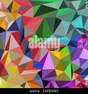 Abstract background with colorful triangles Stock Vector
