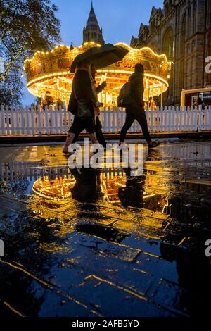 Rainy day in London, England, UK Stock Photo