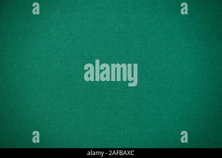 Poker green table texture. Top view background with copy space Stock Photo